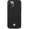 BMW Etui BMHCP12LRSCSK iPhone 12 Pro Max 6,7'' czarny/black hardcase Leather Perforate Sides - (BMW000380-0)