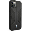 BMW Etui BMHCP12LRSCSK iPhone 12 Pro Max 6,7'' czarny/black hardcase Leather Perforate Sides - (BMW000380-0)