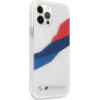 BMW Etui BMHCP12LSKTGT iPhone 12 Pro Max 6,7'' transparent hardcase Motorsport Tricolor - (BMW000391-0)