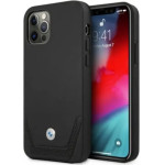 BMW Etui BMHCP12LRSWPK iPhone 12 Pro Max 6,7'' czarny/black hardcase Leather Perforate - (BMW000382-0)