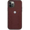 BMW Etui BMHCP12LRSPPR iPhone 12 Pro Max 6,7'' czerwony/red hardcase Leather Curve Perforate - (BMW000374-0)