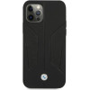 BMW Etui BMHCP12MRSCSK iPhone 12/12 Pro 6,1'' czarny/black hardcase Leather Perforate Sides - (BMW000379-0)