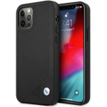 BMW Etui BMHCP12MRCDPK iPhone 12/12 Pro 6,1'' czarny/black hardcase Leather Deboss - (BMW000370-0)