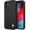 BMW Etui BMHCP12SRCDPK iPhone 12 mini 5,4'' czarny/black hardcase Leather Deboss - (BMW000369-0)