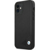 BMW Etui BMHCP12SRCDPK iPhone 12 mini 5,4'' czarny/black hardcase Leather Deboss - (BMW000369-0)