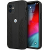 BMW Etui BMHCP12SRSPPK iPhone 12 mini 5,4'' czarny/black hardcase Leather Curve Perforate - (BMW000375-0)