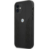 BMW Etui BMHCP12SRSPPK iPhone 12 mini 5,4'' czarny/black hardcase Leather Curve Perforate - (BMW000375-0)