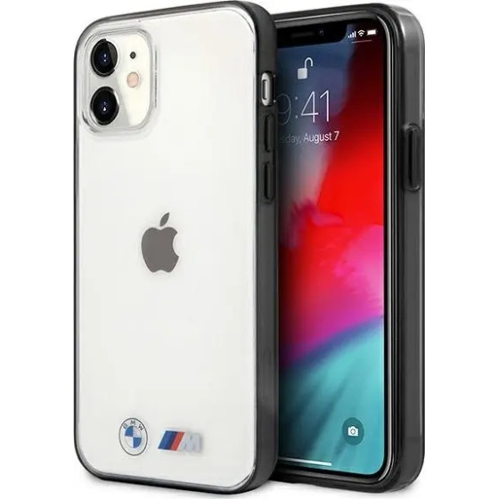 BMW Etui BMHCP12SMBTOK iPhone 12 mini 5,4'' transparent hardcase Sandblast - (BMW000386-0)
