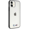 BMW Etui BMHCP12SMBTOK iPhone 12 mini 5,4'' transparent hardcase Sandblast - (BMW000386-0)