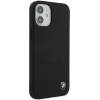 BMW Etui BMHCP12SSILBK iPhone 12 mini 5,4'' czarny/black hardcase Silicone Signature - (BMW000314-0)
