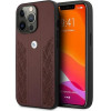 BMW Etui BMHCP13LRSPPR iPhone 13 Pro/13 6,1'' czerwony/red hardcase Leather Curve Perforate - (BMW000395-0)