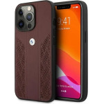 BMW Etui BMHCP13LRSPPR iPhone 13 Pro/13 6,1'' czerwony/red hardcase Leather Curve Perforate - (BMW000395-0)