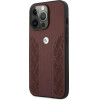 BMW Etui BMHCP13LRSPPR iPhone 13 Pro/13 6,1'' czerwony/red hardcase Leather Curve Perforate - (BMW000395-0)