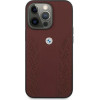 BMW Etui BMHCP13LRSPPR iPhone 13 Pro/13 6,1'' czerwony/red hardcase Leather Curve Perforate - (BMW000395-0)