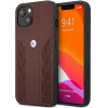 BMW Etui BMHCP13MRSPPR iPhone 13 6,1'' czerwony/red hardcase Leather Curve Perforate - (BMW000394-0)