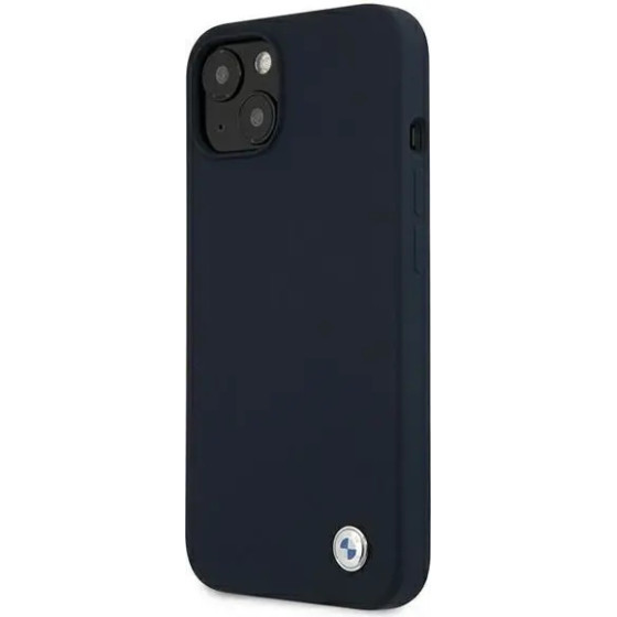 BMW Etui BMHCP13SSILNA iPhone 13 mini 5,4'' granatowy/navy hardcase Silicone Signature - (BMW000421-0)