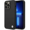 BMW Etui BMHCP14XSILBK iPhone 14 Pro Max 6,7'' czarny/black Silicone Metal Logo - (BMW000504-0)