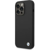 BMW Etui BMHCP14LSILBK iPhone 14 Pro 6,1'' czarny/black Silicone Metal Logo - (BMW000503-0)