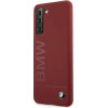BMW Etui BMHCS21MSLBLRE S21+ G996 czerwony/red hardcase Silicone Signature Logo - (BMW000345-0)