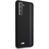 BMW Etui BMHCS21MSIVTBK S21+ G996 czarny/black Silicone Stripes M Collection - (BMW000351-0)
