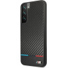 BMW Etui hardcase BMHCS22MPUCARTCBK S22+ S906 black/czarny M Collection Triangles - (BMW000461-0)