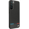 BMW Etui hardcase BMHCS22MPUCARTCBK S22+ S906 black/czarny M Collection Triangles - (BMW000461-0)