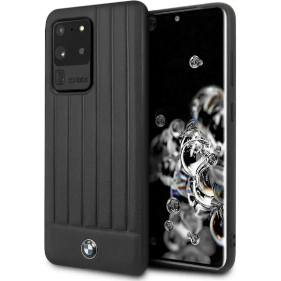 BMW Etui hardcase BMHCS69POCBK S20 Ultra G988 czarny/black Signature - (BMW000253-0)