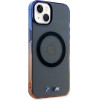 BMW Gradient Bumper MagSafe case for iPhone 14 Plus - gray - (BMW000598-0)