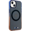 BMW Gradient Bumper MagSafe Case for iPhone 15 Plus / 14 Plus - Gray - (BMW000744-0)