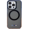 BMW Gradient Bumper MagSafe case for iPhone 15 Pro Max - gray - (BMW000745-0)