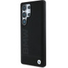 BMW Leather Big Wordmark Case for Samsung Galaxy S25 Ultra - Black - (BMW000983-0)