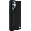 BMW Leather Big Wordmark Case for Samsung Galaxy S25 Ultra - Black - (BMW000983-0)