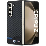 BMW Leather Carbon case for Samsung Galaxy Z Fold 5 - black - (BMW000696-0)