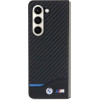 BMW Leather Carbon case for Samsung Galaxy Z Fold 5 - black - (BMW000696-0)