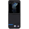 BMW Leather Carbon case for Samsung Galaxy Z Flip 5 - black - (BMW000679-0)