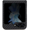 BMW Leather Carbon case for Samsung Galaxy Z Flip 5 - black - (BMW000679-0)