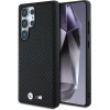 BMW Leather Carbon MagSafe Case for Samsung Galaxy S25 Ultra - Black - (BMW000997-0)