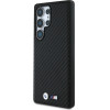 BMW Leather Carbon MagSafe Case for Samsung Galaxy S25 Ultra - Black - (BMW000997-0)