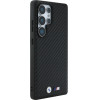 BMW Leather Carbon MagSafe Case for Samsung Galaxy S25 Ultra - Black - (BMW000997-0)
