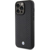 BMW Leather Diamond Pattern case for iPhone 15 Pro Max - black - (BMW000705-0)