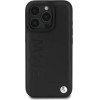 BMW Leather Hot Stamp MagSafe iPhone 16 Pro Max Case - Black - (BMW000903-0)