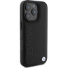 BMW Leather Hot Stamp MagSafe iPhone 16 Pro Max Case - Black - (BMW000903-0)