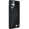 BMW Leather Oversized Stripes MagSafe case for Samsung Galaxy S25 Ultra - black - (BMW000989-0)