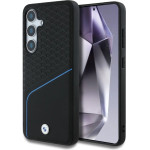 BMW Leather Textured and Smooth MagSafe Case for Samsung Galaxy S25 - Black - (BMW000984-0)