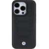 BMW Leather Seats Pattern case for iPhone 15 Pro Max - black - (BMW000707-0)