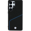 BMW Leather Textured and Smooth MagSafe case for Samsung Galaxy S25 Ultra - black - (BMW000985-0)