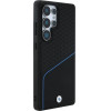 BMW Leather Textured and Smooth MagSafe case for Samsung Galaxy S25 Ultra - black - (BMW000985-0)
