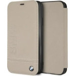BMW Logo Imprint iPhone Xr Case - Beige - (BMW000511-0)