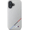 BMW M Carbon Tricolor Line MagSafe iPhone 16 Case - Gray - (BMW000870-0)