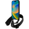 BMW M Edition Carbon Stripe & Strap Case for iPhone 16 Pro Max - Black - (BMW000940-0)